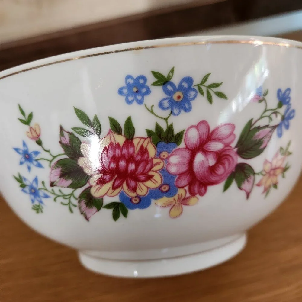 Vintage Xiang Shan Floral Bouquet Cottage Core China Porcelain 8